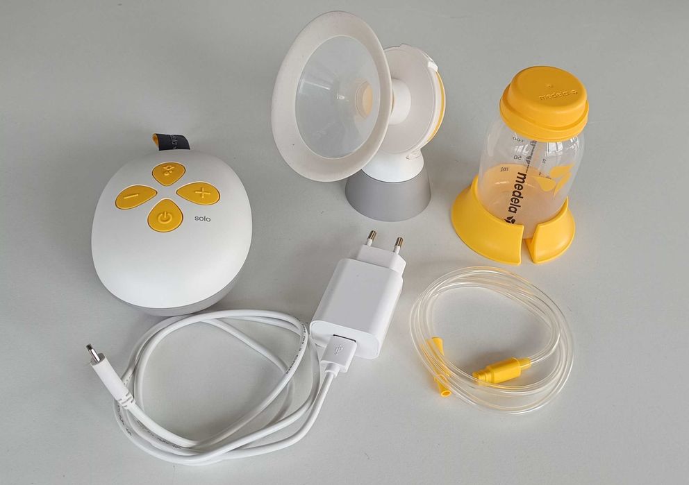Medela Solo електрическа помпа за кърма + аксесоари