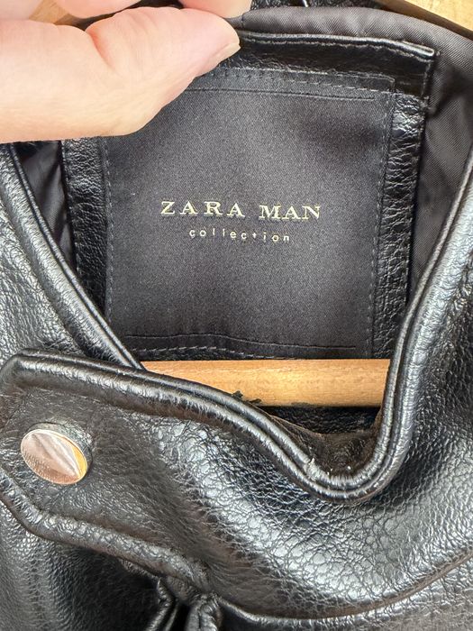 Мъжко кожено Zara man Зара