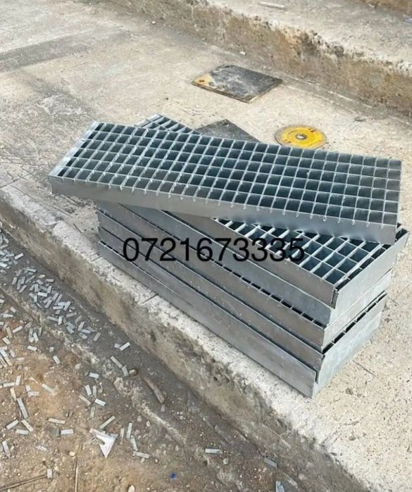 Trepte  zincate  galvanizat  la comanda