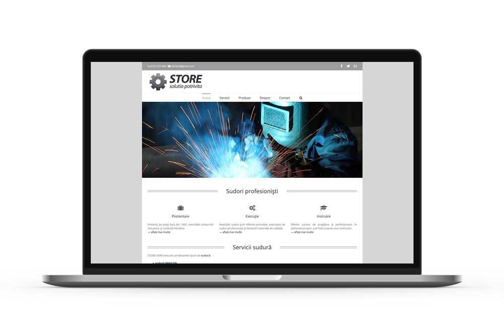 Servicii Web Design - Realizare Site-uri și Magazine Online Responsive