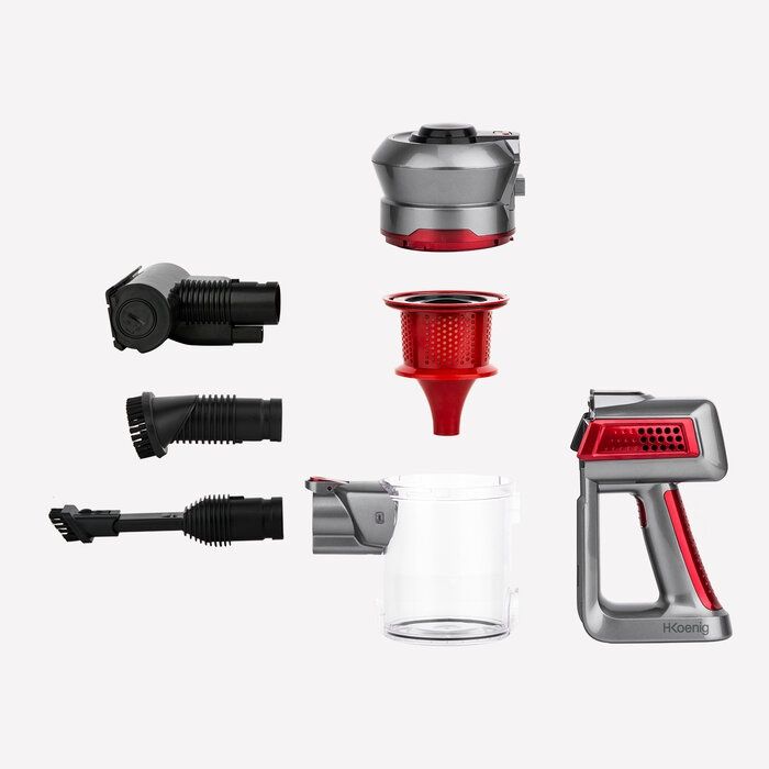 Aspirator de mână sau auto HKoenig UP560 , 120W  , 22.2V