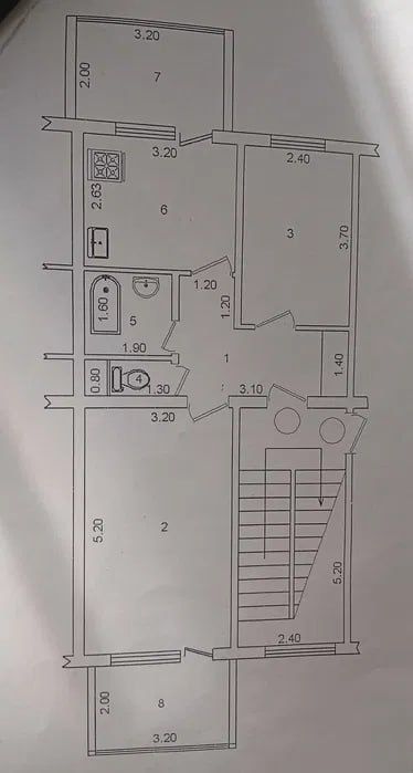 Саракулька парк Фурката 2/2/5 балкона 2 + не торцевая