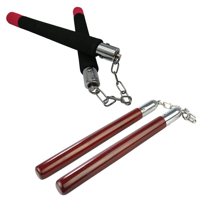 Set doua nunceaguri Training Master, de antrenament, 31 cm, multicolor