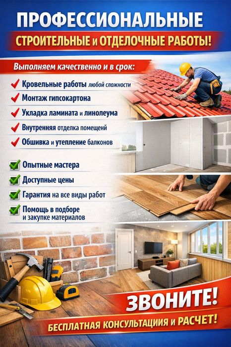 Строительные работы