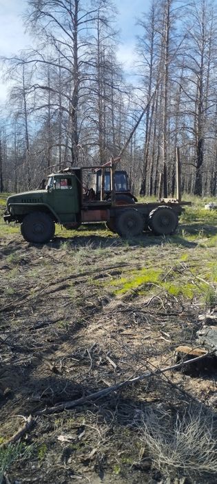 Урал 4320 лесовоз