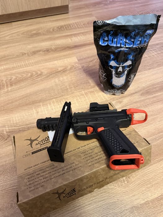 Pistol Airsoft AAP01-BK NEGRU
