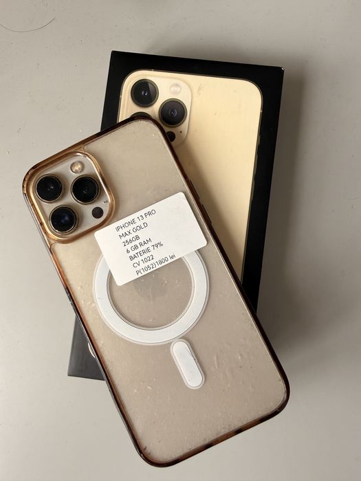 Iphone 13 pro max Gold 256
