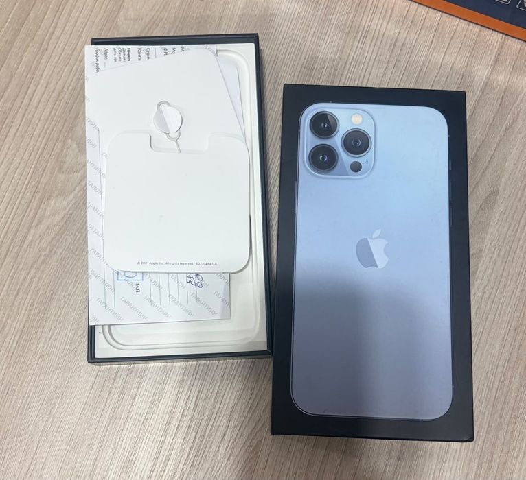 iPhone 13 pro max 256gb в идеальном состоянии