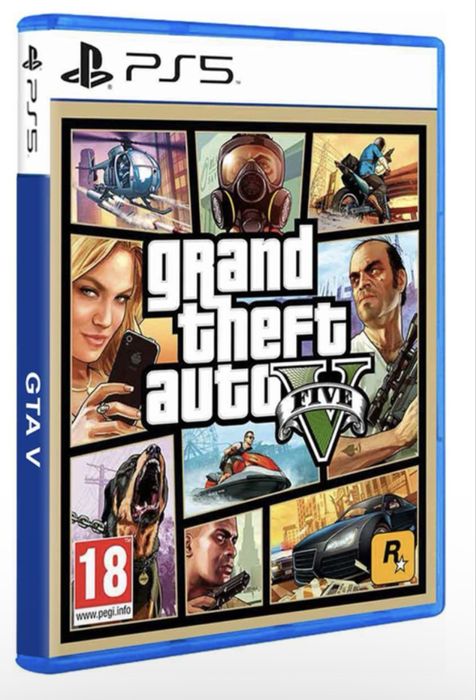 Игра GTA 5 , б/у отличное состояние для пс 5