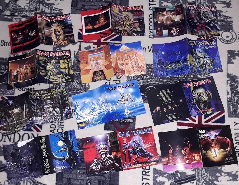 BoxSet Iron Maiden 1980-1993 (15 CD) - Ediție EMI UK - Mint