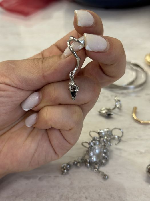 Бижутерия серги капы конго