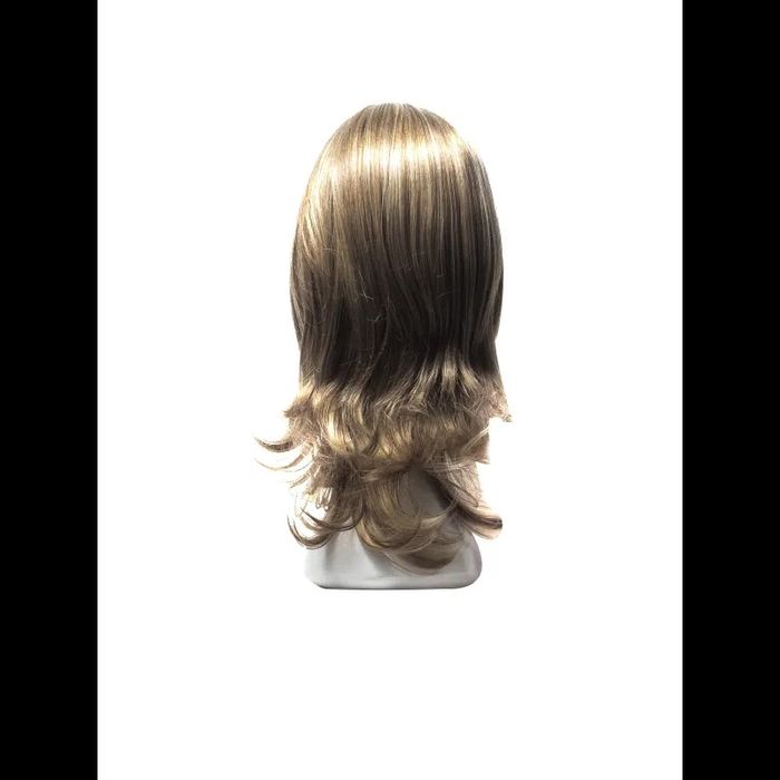 Peruca sintetica blond cenusiu ombre, stare excelenta