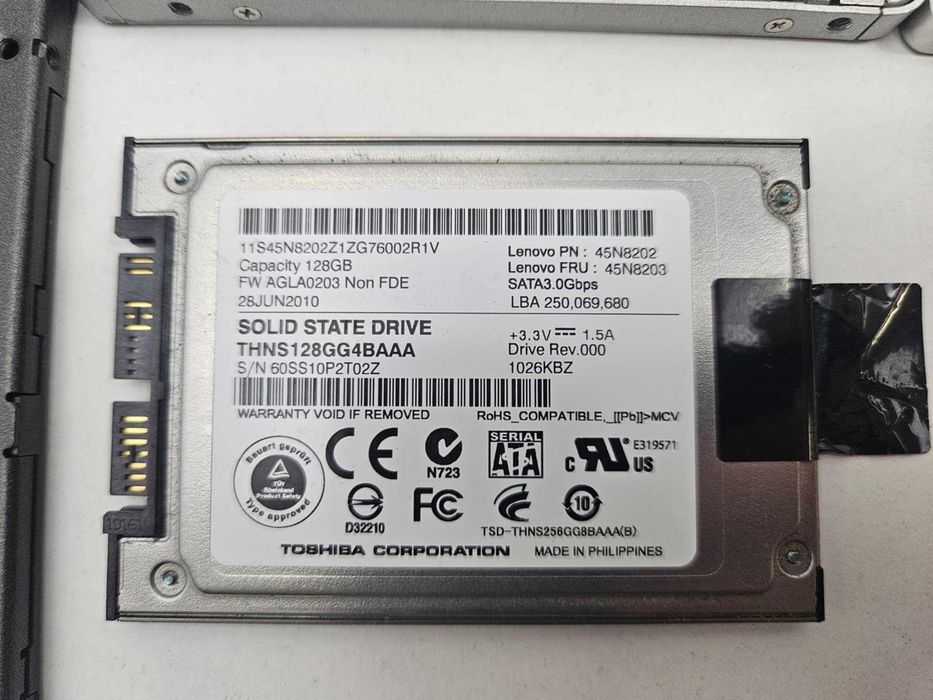 2.5" inch SSD SATA 240GB 250GB 256GB Intel Samsung Kingston Crucial