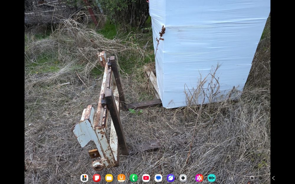 Încărcător frontal tractor fiat cupa și lame stivuitor incarcator