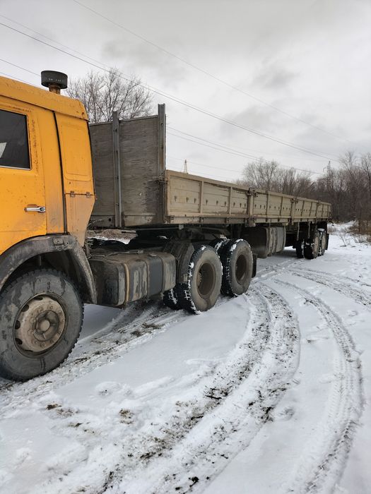 Камаз Актобе Полуприцеп, полуприцеп-площадка. Услуги
