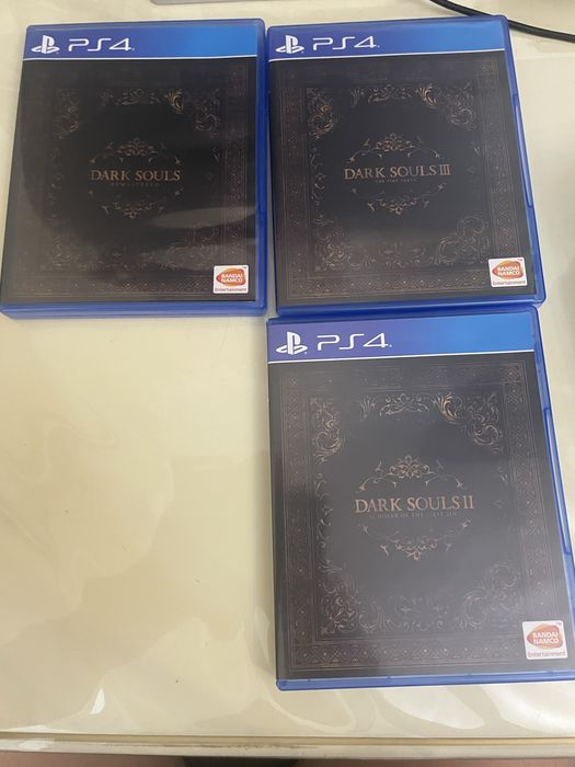 Dark souls trilogy. 3 discks