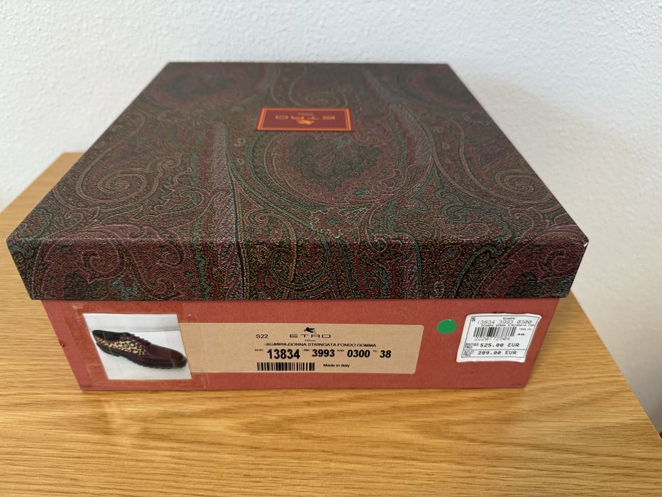 Pantofi loafers Etro 38 noi