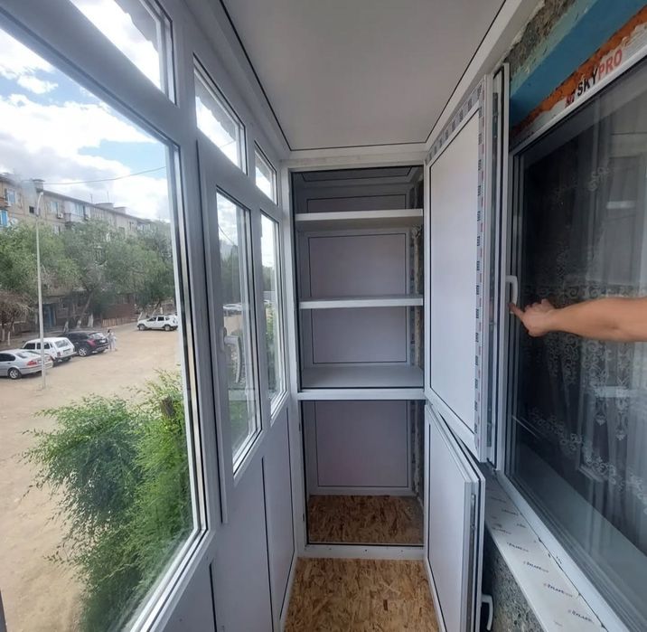 Пластиковые окна двери балконы