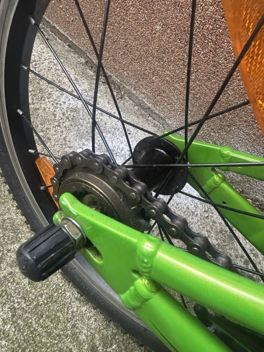 Bicicletă copii GIANT ARX 16" - Verde Metalizat - Stare Excelentă