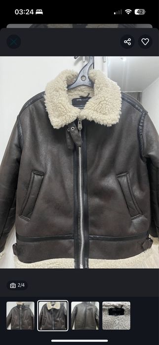 Женская дубленка, 38-40 рр