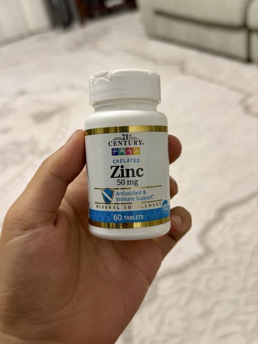 21 century zinc 50mg 60 tab. По самой дешевой цене