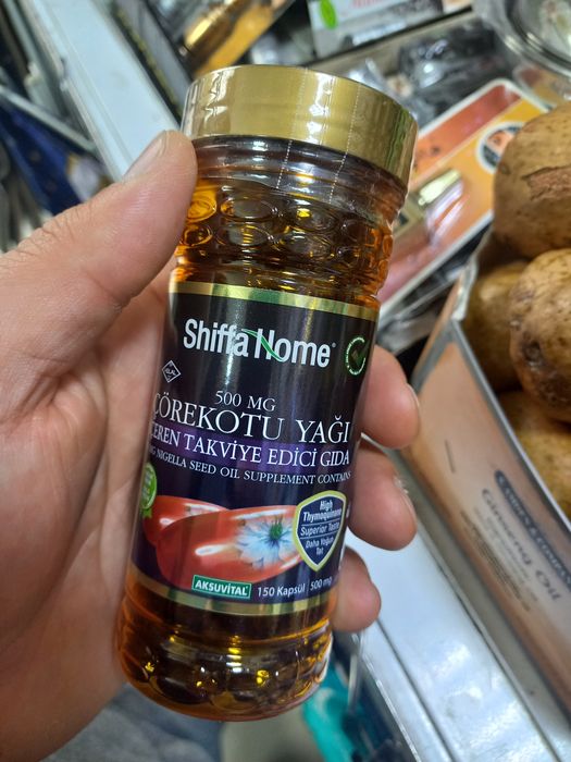 Qora sedana kapsulasi Turkiya