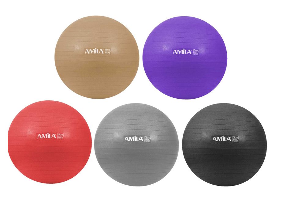 Топки за Аеробика Gym Ball Amila - 55см 65см 75см Топка за Гимнастика