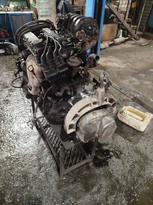 Дэу двигатель с коробкой