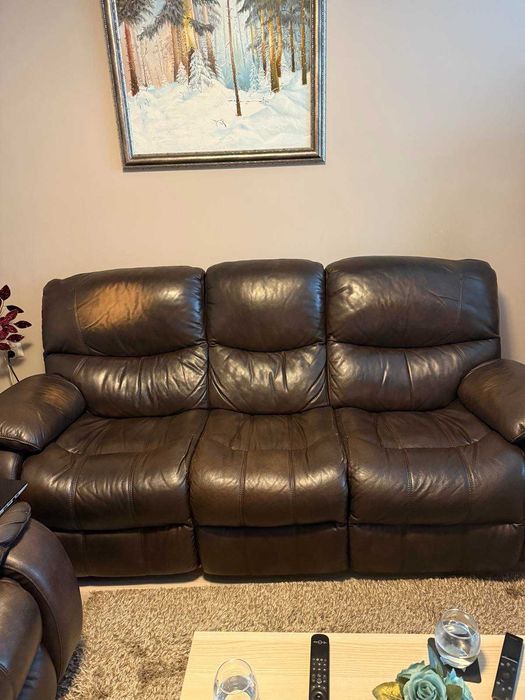 Диван + разпъващо се Кресло *Отлично състояние*