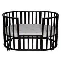 Детская круглая кроватка 3в1