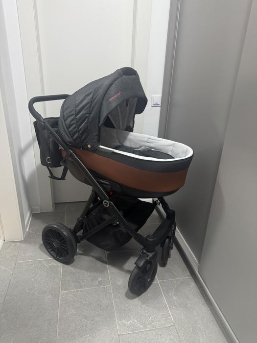 Krausman – Carucior 3 in 1 LEXXO Black Caramel