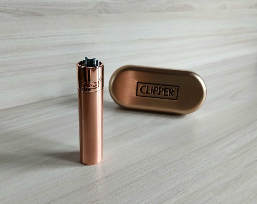 Запалка CLIPPER - метална, нова
