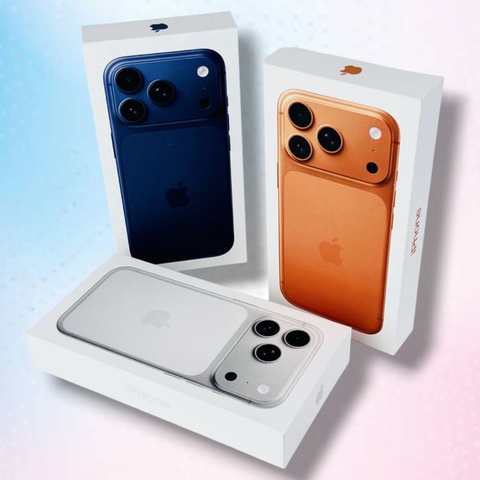 НОВ! Apple iPhone 17 Pro Max 512GB Cosmic Orange / Deep Blue / Silver