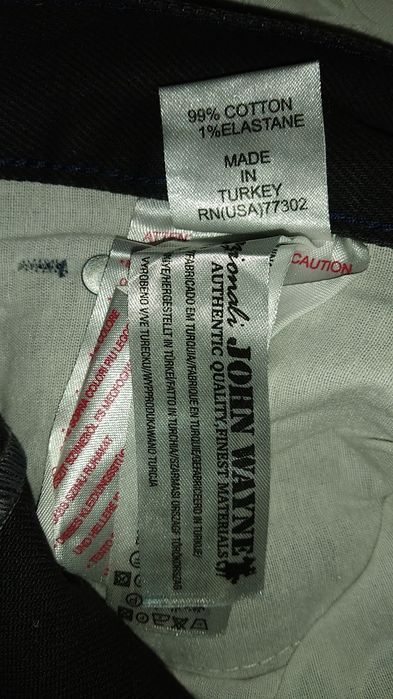 JOHN WAYNE CША Оригинал мужской Дженсы новый