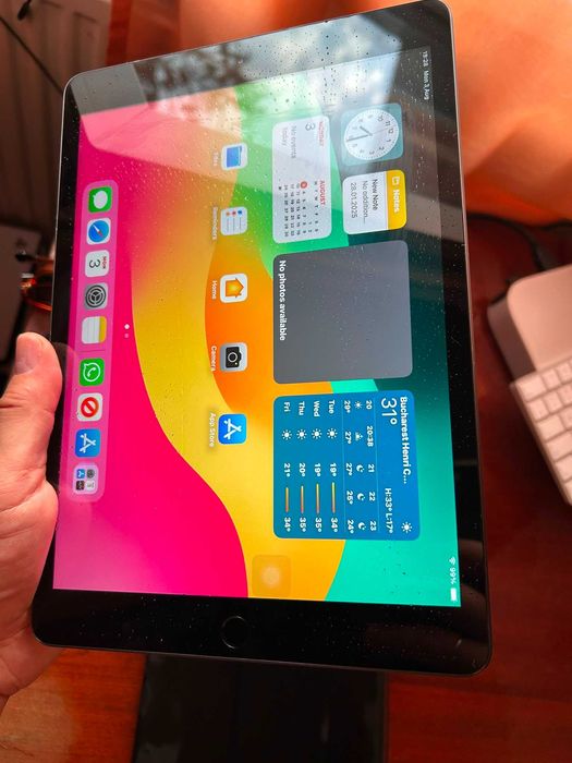 iPad gen 7a (2019),10.2 inch,32 GB, gri, wi-fi, stare perfecta, A2197