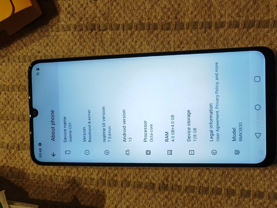 Realme c51 128Gb +255BG SD card + протектор на екран x3