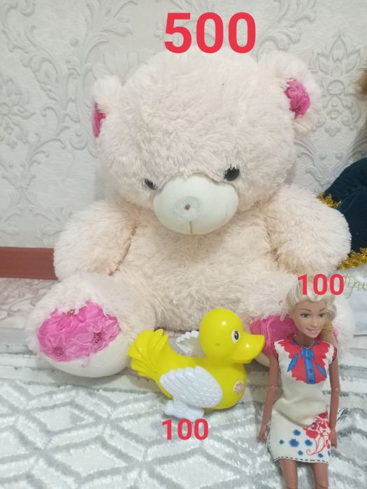 Игрушки разные от 100 тг