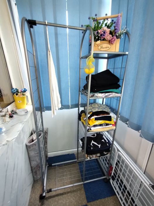Stender multifuncțional mare pentru balcon
