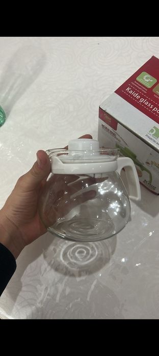 Молочница, фритюрница, заварник и 4кружки