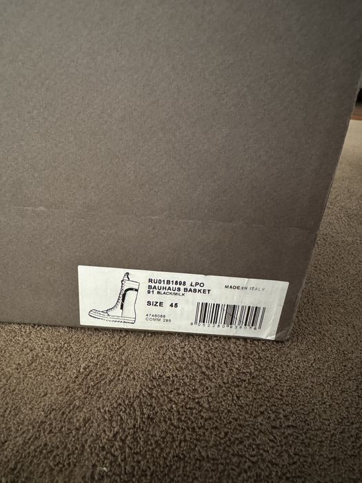 Rick owens bauhaus basket