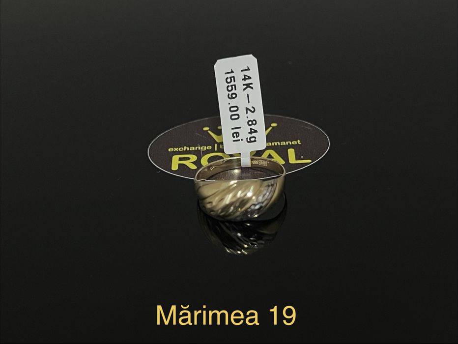 Bijuteria Royal CB : Inel dama aur nou 14k 2,84g