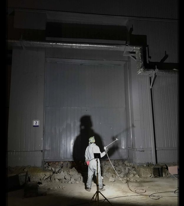 Покраска стен безвоздушным аппаратом