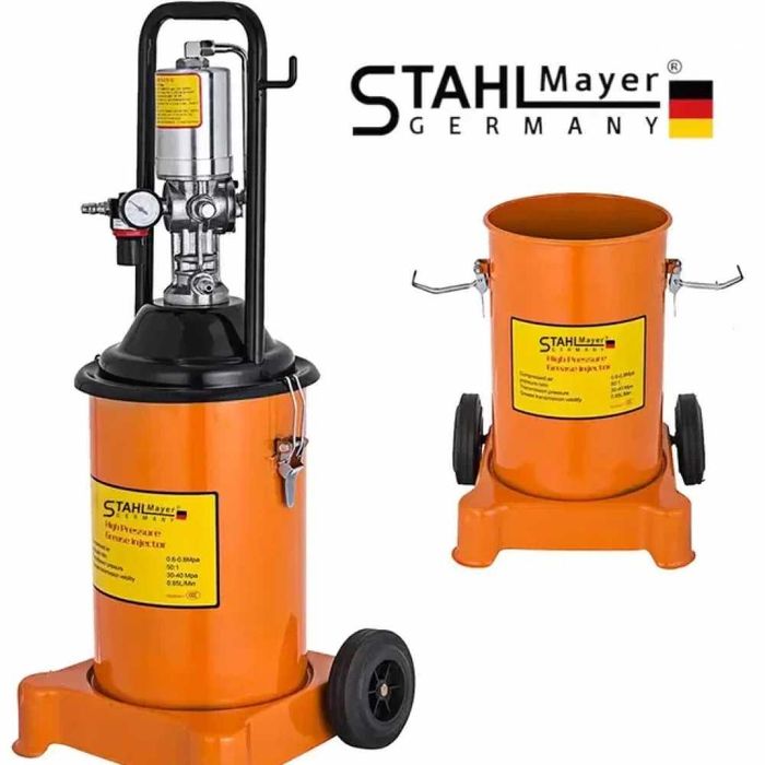 Пневматична система за гресиране – такаламит 12 литра StahlMayer