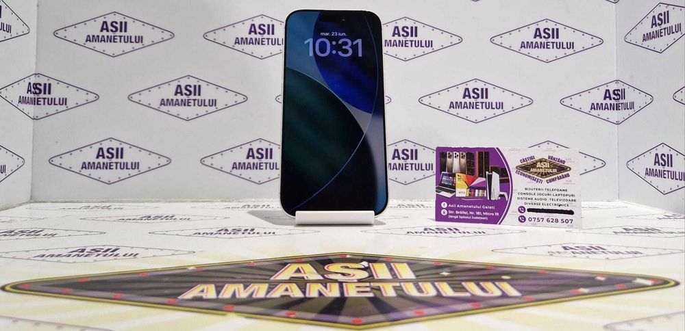 Asii Amanetului - iPhone 17, 256 Gb, 100% baterie, aspect excelent