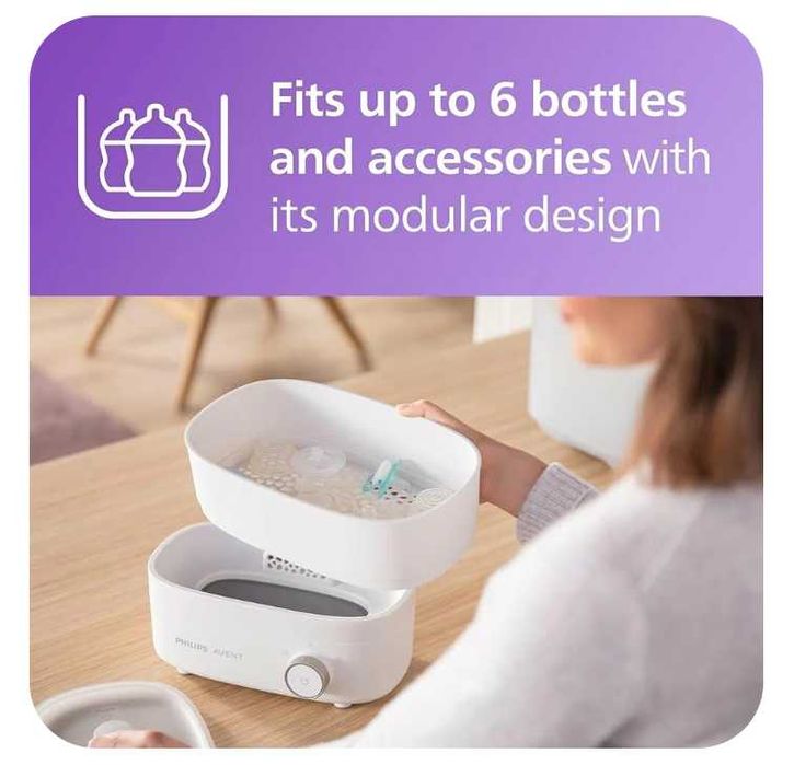 Стерилизатор и сушилка для детских бутылочек Philips Avent Premium