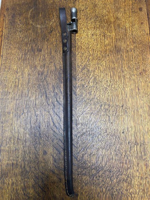 Baioneta Mosin Nagant tip 1891 WW1 + teaca- armata tarista, sf sec XIX