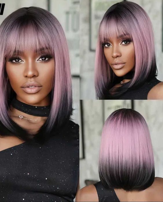 Перуки полусинтетика