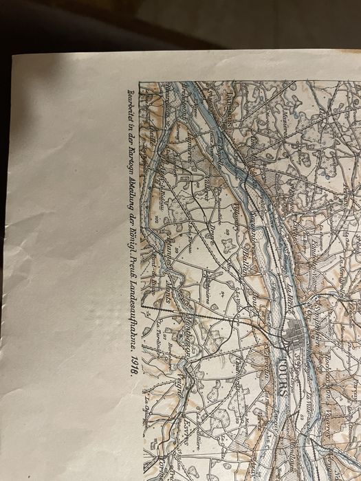 Съара тактическа карта на Париж