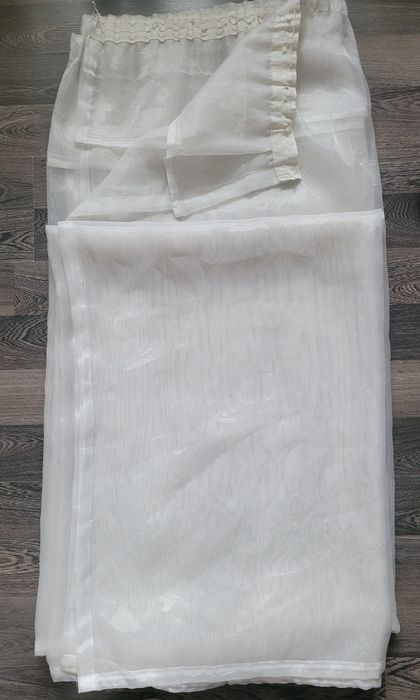 Продам белый тюль готовый