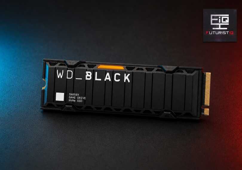 Накопитель WD Black SN850X 1 ТБ для ПК и PlayStation 5